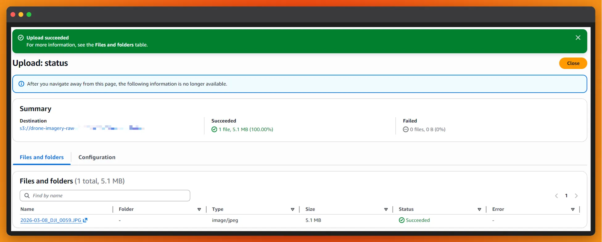 AWS S3 Drone Raw Bucket Security